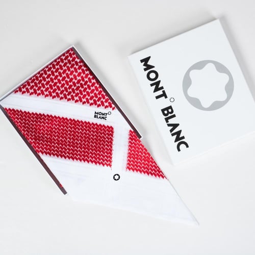 شماغ مونت بلانك شبابي الاصلي صناعة إنجليزية قطن 10...