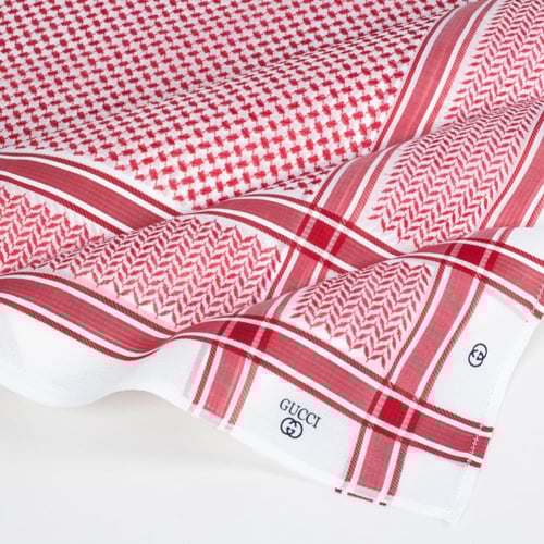 عرض حصري بكج شماغين قوتشي 2026 بسعر شماغ واحد