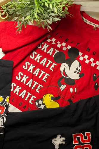طقم تي شيرت وليقنز ميكي ماوس S