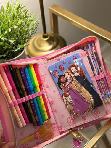 طقم قرطاسية الاميرات