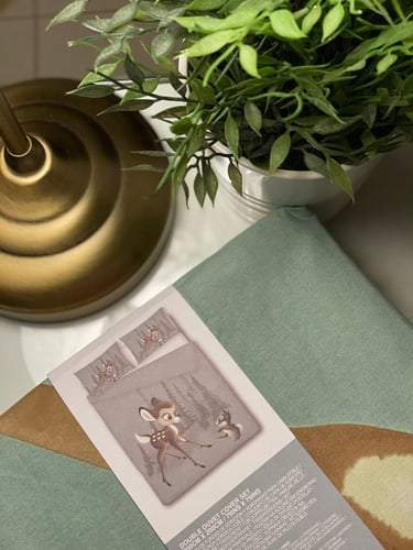 طقم مفرش بامبي