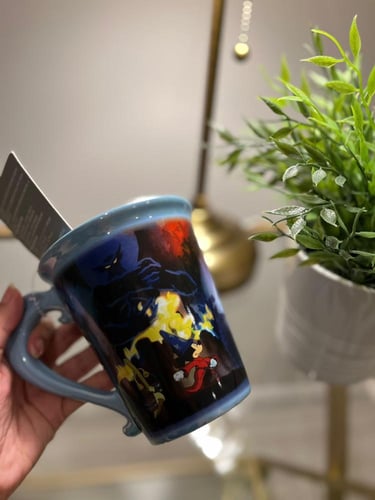 كوب ميكي مع ملعقة