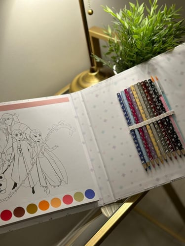 دفتر تلوين فروزن