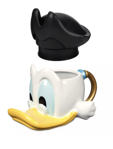 كوب بطوط مع غطاء