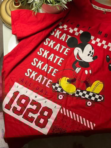 طقم تي شيرت وليقنز ميكي ماوس S