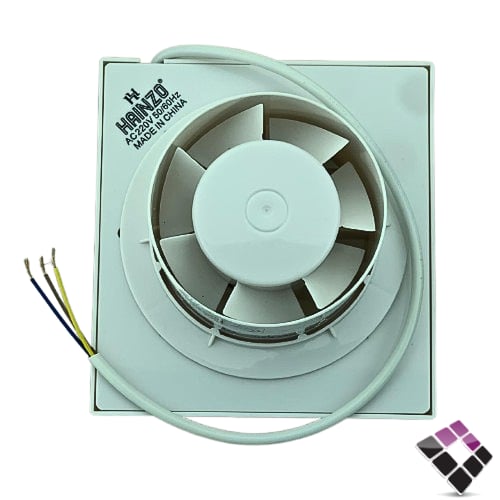 مروحة شفط ماسورة جداري HAINZO شبك بلاستيك رقم مقاس...