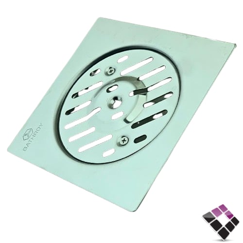 صفايةاستيل SS304 موديل 3 قطع مسمار على الشبك لون ك...