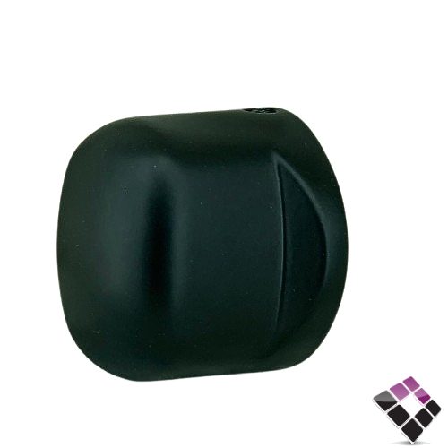 Door stopper with magnetic door holder, black color, Jewel, Chinese, model D-8169-M-BK
