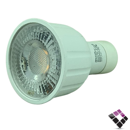لمبة LED سبوت برم GU10 ضاءة SMD لون 4000K كريمي HI...