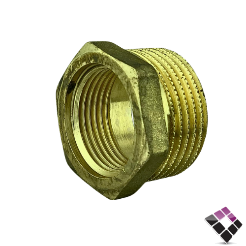 Heavy copper fitting, General, Italian, size 1"×3/...