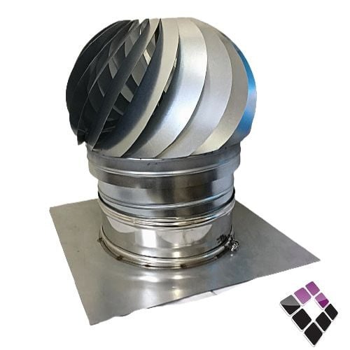 Exhaust and extractor fan LUXIFY stainless steel w...