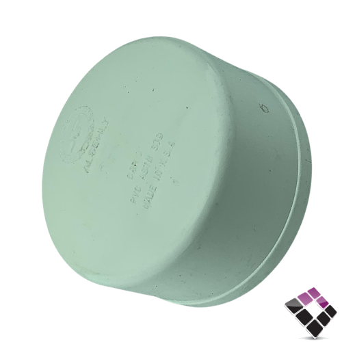 سدة كبس PVC بلاستيك SPF سعودي ضغط 40 ثقيل مقاس 3"