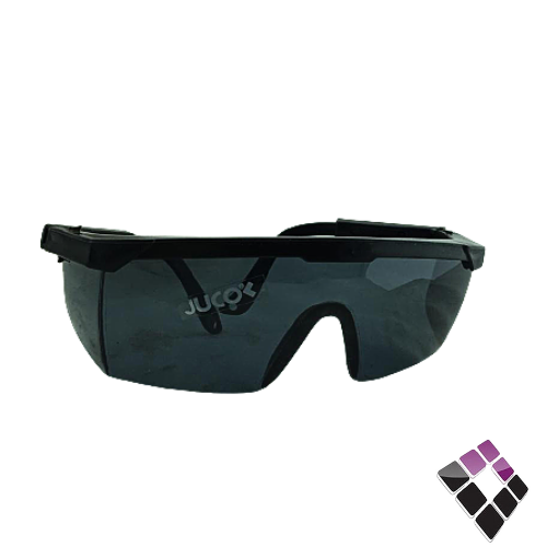 Goggles welding black glass black frame JUCOC