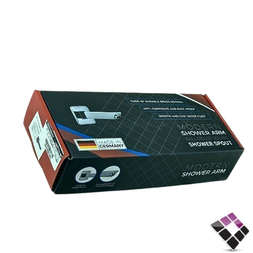 صباب ماء خلاط دش دفن مخفي 1 خط نحاس مطلي أسود مربع...