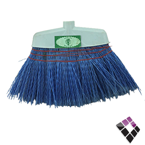 Coarse hair broom with triple string long NIBCO Saudi plastic base without stick