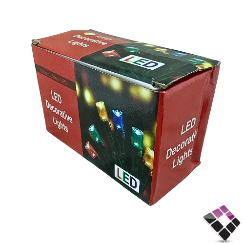 لي زينة موديل حبل انارة LED بارزة لون أصفر صيني طو...