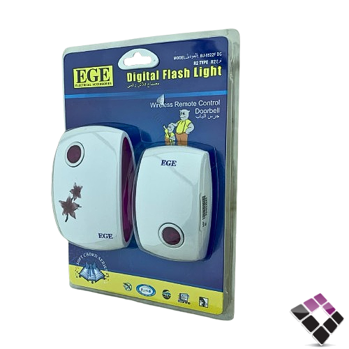 جرس نداء لا سلكي مفرد خط واحد EGE صيني مع ريموت بط...