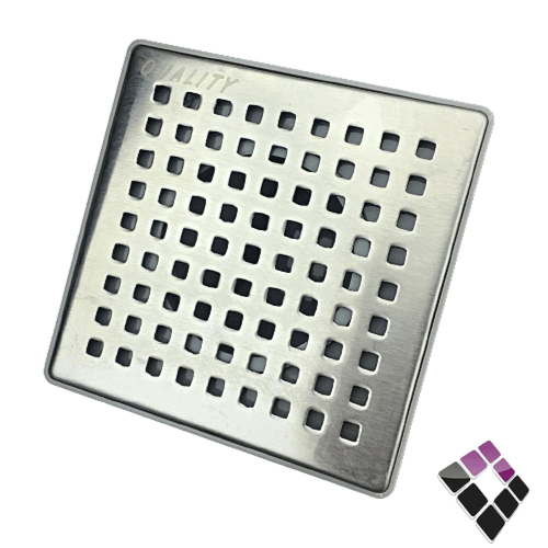 صفاية كروم قاعدة بلاستيك + شبك مربعات + رداد 15*15...