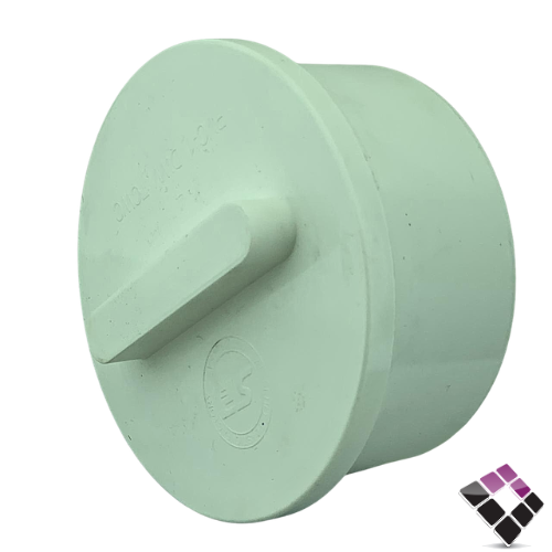 سدة سن بلاستيك UPVC أبيض SPF السهلي سعودي مقاس 4"×114ملم