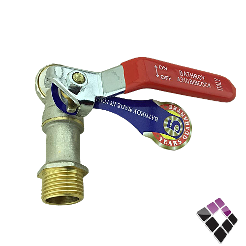 بزبوز يد أحمر BATHROY ايطالي سنة نحاس 1/2 "