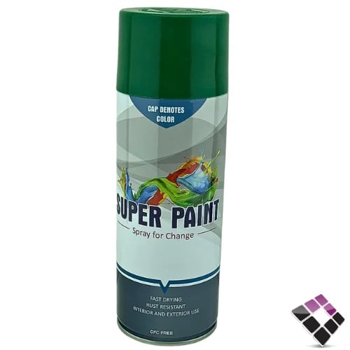 بوية بخاخ SUPER PAINT اماراتي لون اخضر