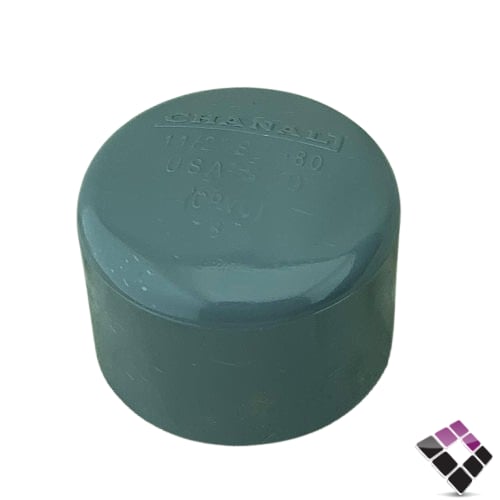 سدة كبس بلاستيك CPVC حار شانيل سعودي 1.1/2"