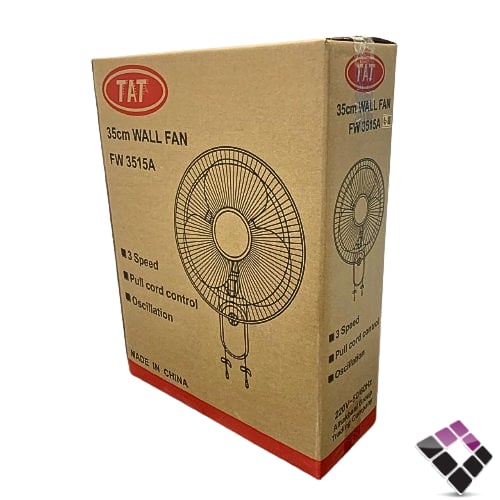 مروحة جدارية TAT صيني 14"×35 سم رقم FW3515