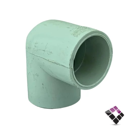 كوع زاوية بلاستك ضغط 40 أبيض 1 ً فابكو BPF