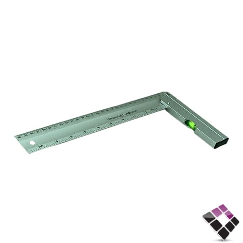 زاوية مسطرة قياس + ميزان دانمي DANMI صيني المنيوم...