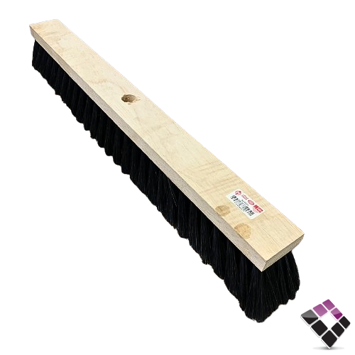 Soft black hair broom NIBCO Saudi 60cm without handle
