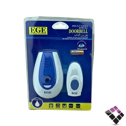جرس نداء لا سلكي مفرد خط واحد EGE صيني مع ريموت +...