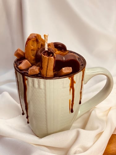 شمعة القهوة الايطالية