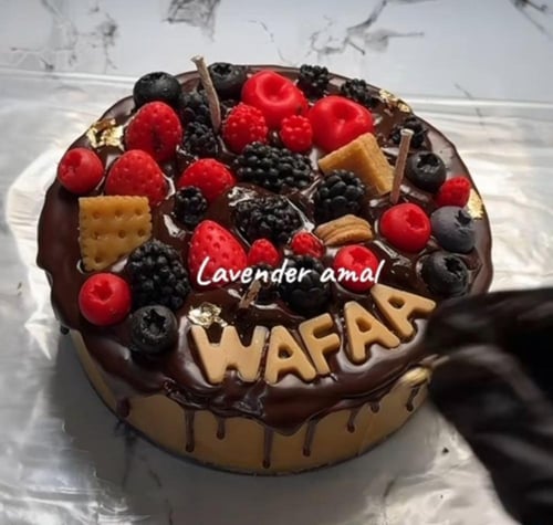 كيكة الفواكة