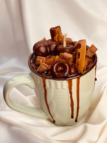 شمعة القهوة الايطالية