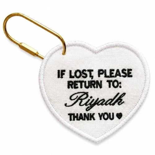 If lost please return to: Riyadh