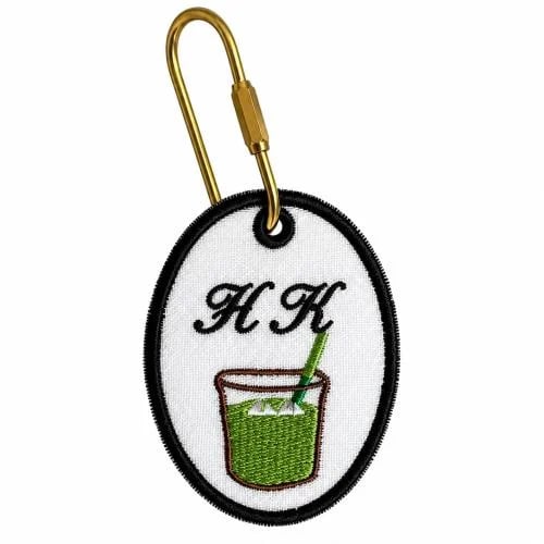 Oval Matcha Charm
