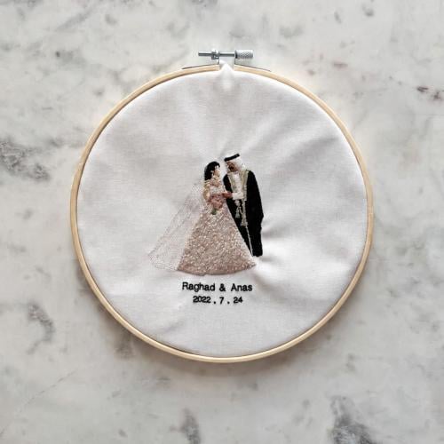 Wedding Memory Hoop