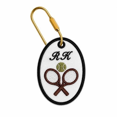 Oval Tennis Charm