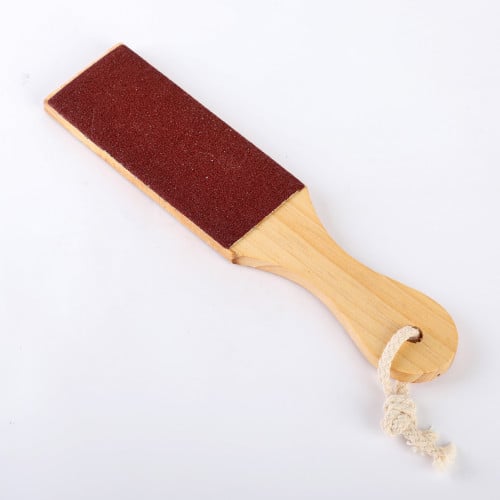 مبرد للقدم خشب