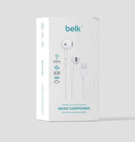 سماعة سلكية بلك مذخل Type-C