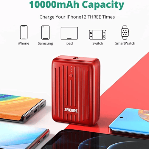 شاحن متنقل زندور سوبر 10000mah PD MINI