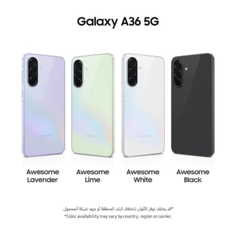 جلكسي 128GB/8GB 5G A36