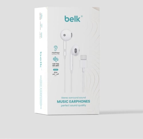 سماعة سلكية بلك مذخل Type-C