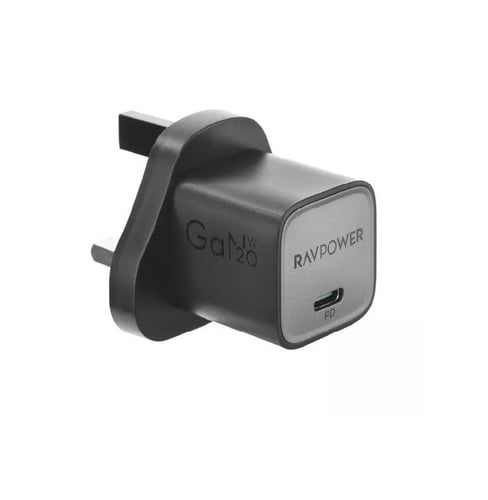 شاحن جداري بقوة 20W بمذخل PD من راف باور