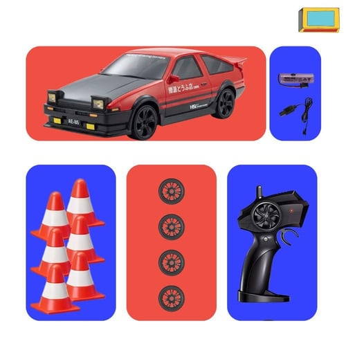 سيارة درفت يابانية | مع كفرات اضافية