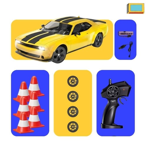 سيارة درفت امريكية | مع كفرات اضافية