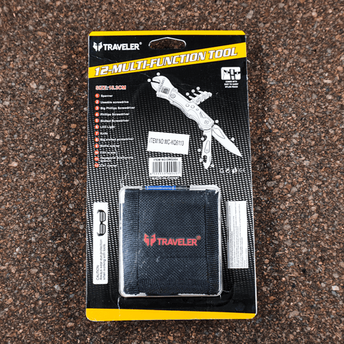 اسبانة ستانلس متعددة المهام 12 مهمة | TRAVELERE