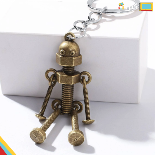 المودل بوبي الرجل الألي - ميدالية معدن