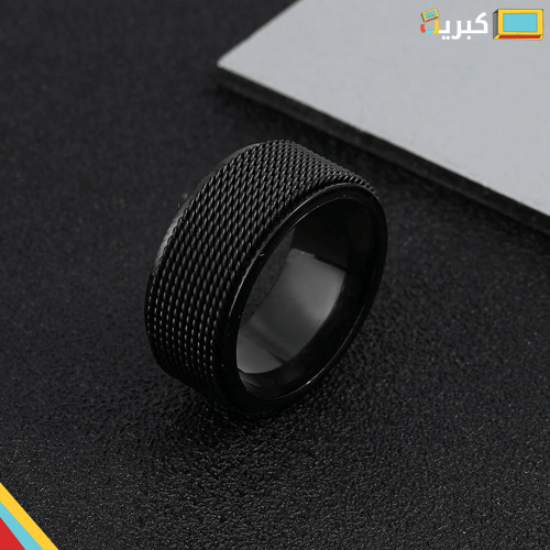 خاتم الفخامة الأسود | سلسلة