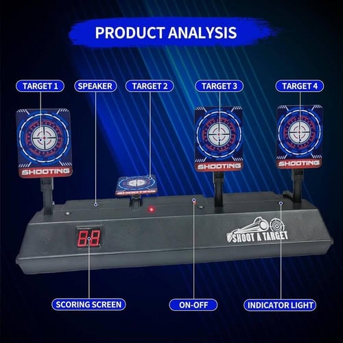 اهداف تصويب للمسدسات رجوع تلقائي | 4 اهداف